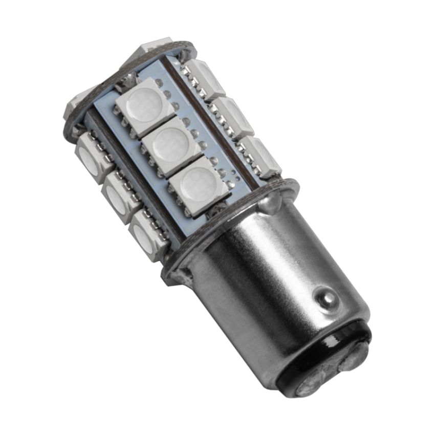 Oracle Lighting 5107-005 1157 18 LED 3-Chip SMD Bulb, Amber, Single
