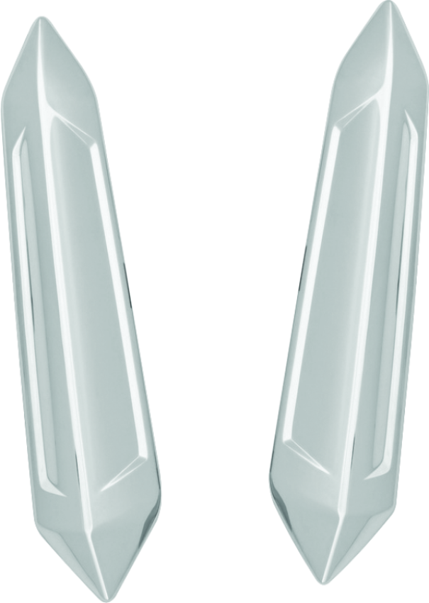 Kuryakyn 3277 Omni Windshield Trim For GL1800 Chrome