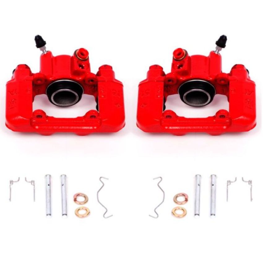 PowerStop S2612 Red Powder Coated Calipers
