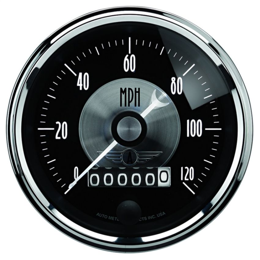 AUTOMETER ATM2088 3-3/8 Speedometer Gauge 120mph Elec Programmable