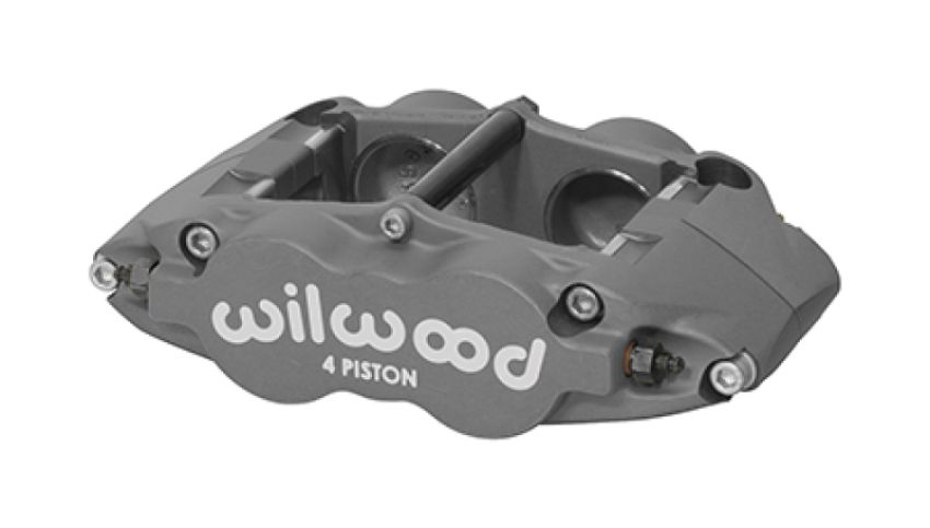 Wilwood 120-13827 Caliper-Forged Superlite FSL4R Aluminum 1.88/1.75in Pistons .81in Disc Ano - Left