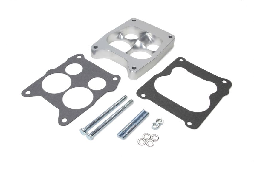 TRANS-DAPT TRA3213 1in Alum Carb Spacer Quadrajet 4 Hole