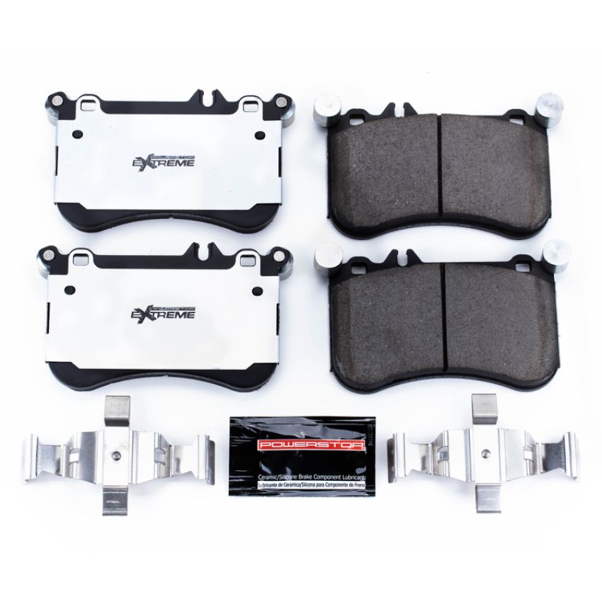 PowerStop Z26-1634 PowerStop - Z26 Performance Carbon-Fiber Ceramic Brake Pads with Hardware Kit
