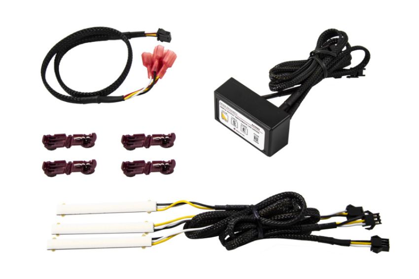 Diode Dynamics DD2136 LED Strip Lights High Density SF Switchback Triple 3 In Kit