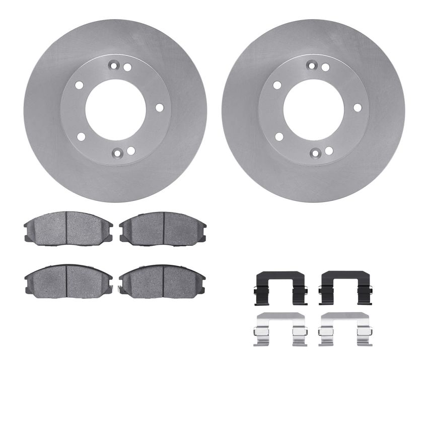 Dynamic Friction 6512-21128 Rotor Kit