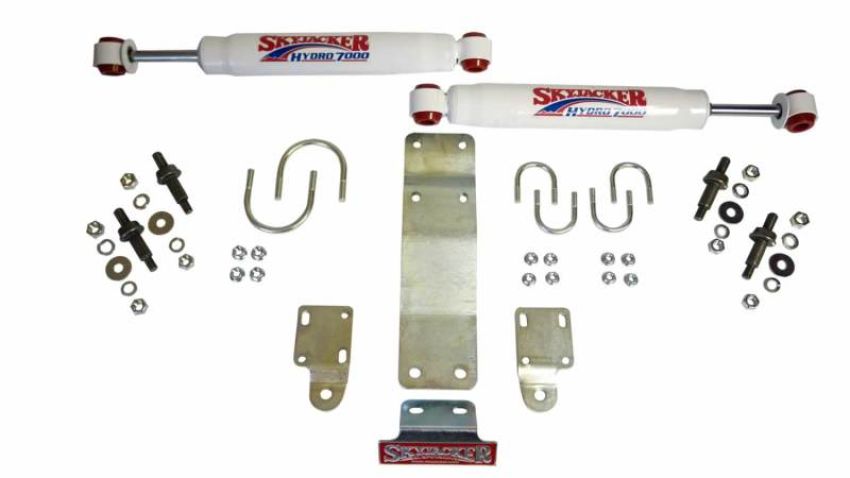 Skyjacker 7204 2007-2017 Jeep Wrangler JK/JKU Hydro 7000 Dual Steering Stabilizer Kit