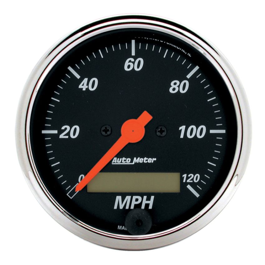 AUTOMETER ATM1487 3-1/8 D/B Street Rod Speedo