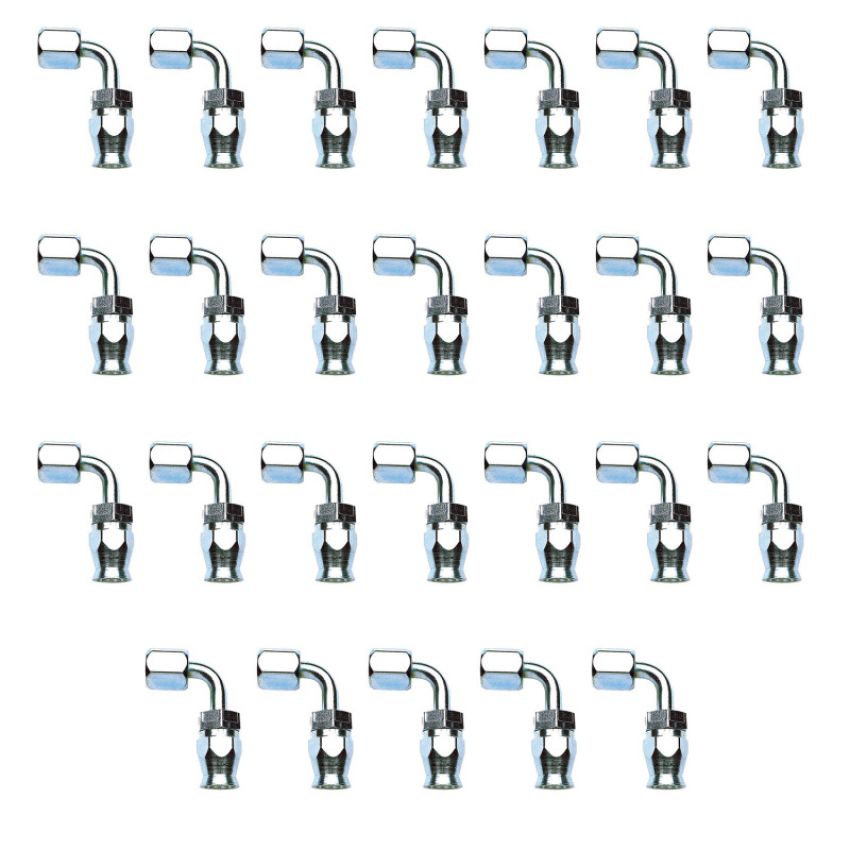 Russell 620429 Performance -6 AN Endura Pwerflex Power Steering 90 Degree Hose Ends(25 pcs.)