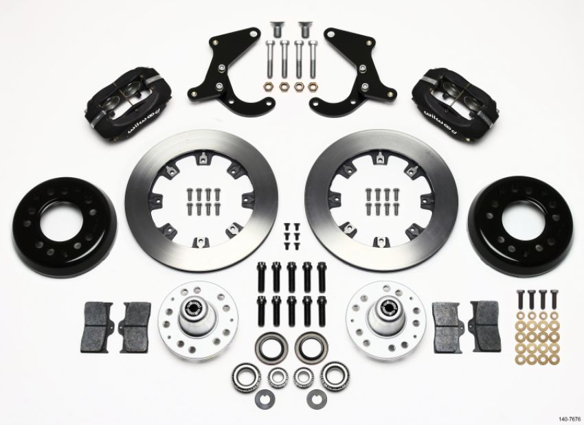 Wilwood 140-7676 Forged Dynalite Front Kit 12.19in 55-57 Chevy