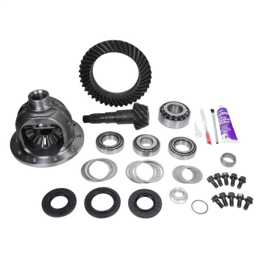 Yukon Gear & Axle YG C215R-411K Yukon Gear High Performance Gear Set for Chrysler ZF 215mm Front Differential w/4.11 Ratio