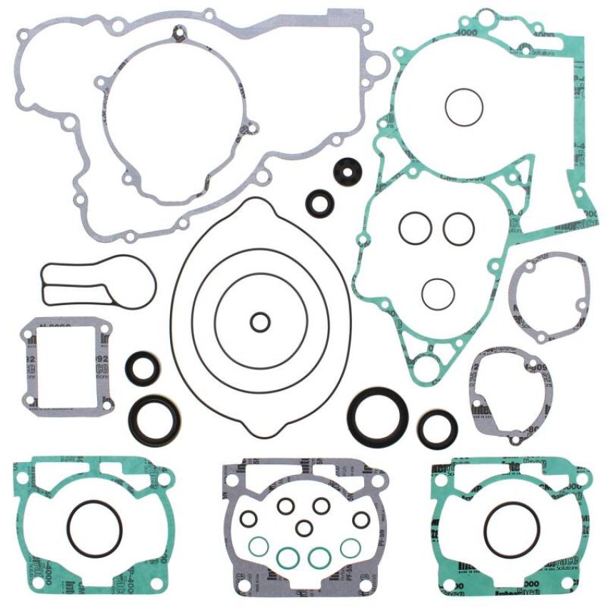 Vertex Pistons 811324 Vertex Gaskets 11-14 Husaberg TE250 Complete Gasket Kit w/ Oil Seals