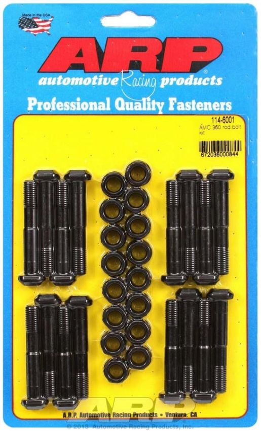 ARP ARP114-6001 AMC Rod Bolt Kit - Fits 290/343/360