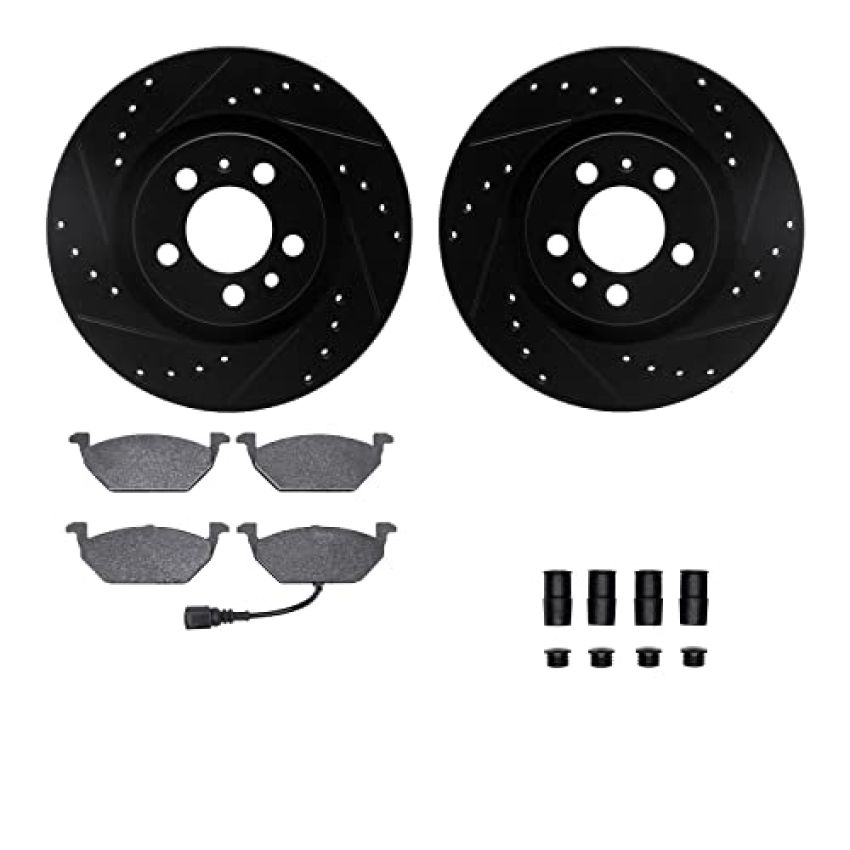 Dynamic Friction 8612-74019 Rotor Kit