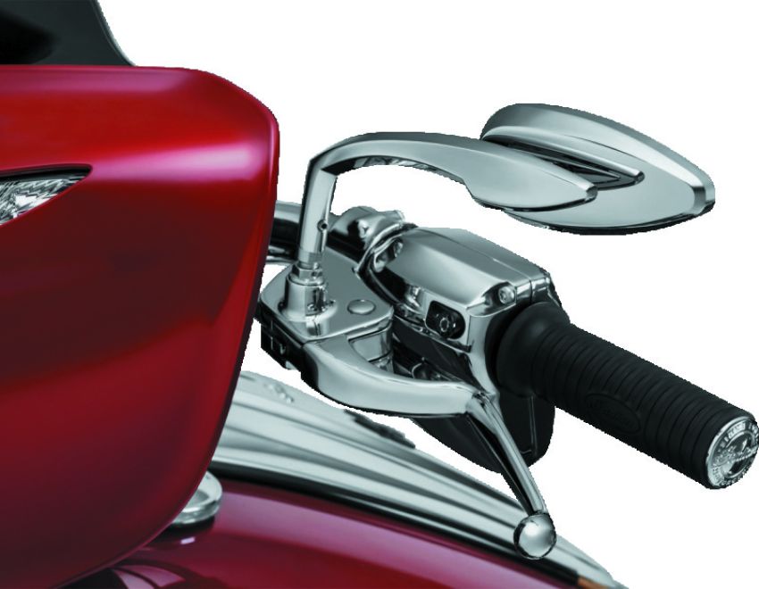Kuryakyn 1707 Teardrop Mirrors Chrome