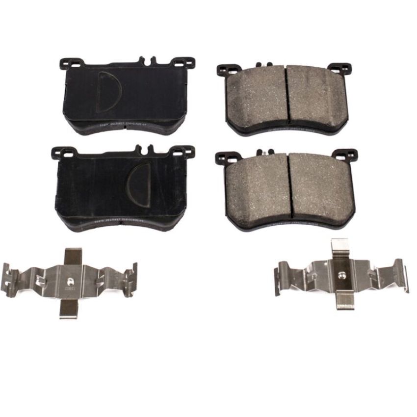 PowerStop 17-1670 PowerStop - Z17 Low-Dust Ceramic Brake Pads with Hardware