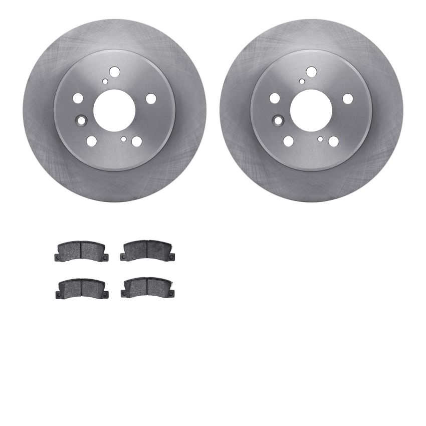 Dynamic Friction 6502-76308 Rotor Kit