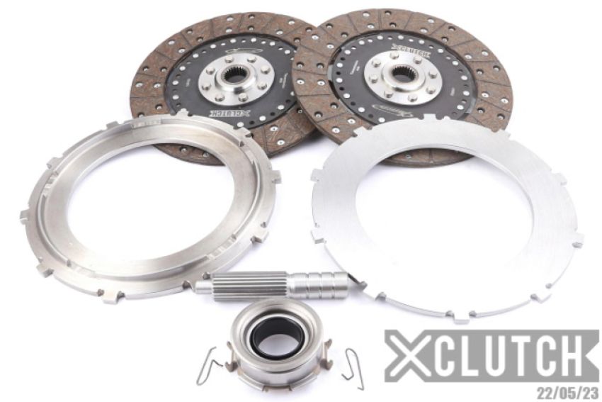 XCLUTCH XMS-230-SU03-2G-XC Subaru 9in Twin Solid Organic Multi-Disc Service Pack