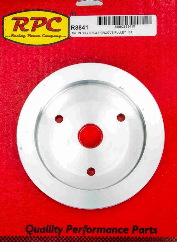 RACING POWER CO-PACKAGED RPCR8841 BBC SWP Single Groove Lower Pulley