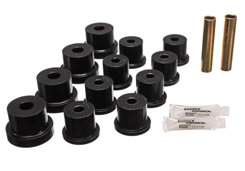 ENERGY SUSPENSION ENE3-2122G 62-67 Nova Rr Spring Bushing Set Black