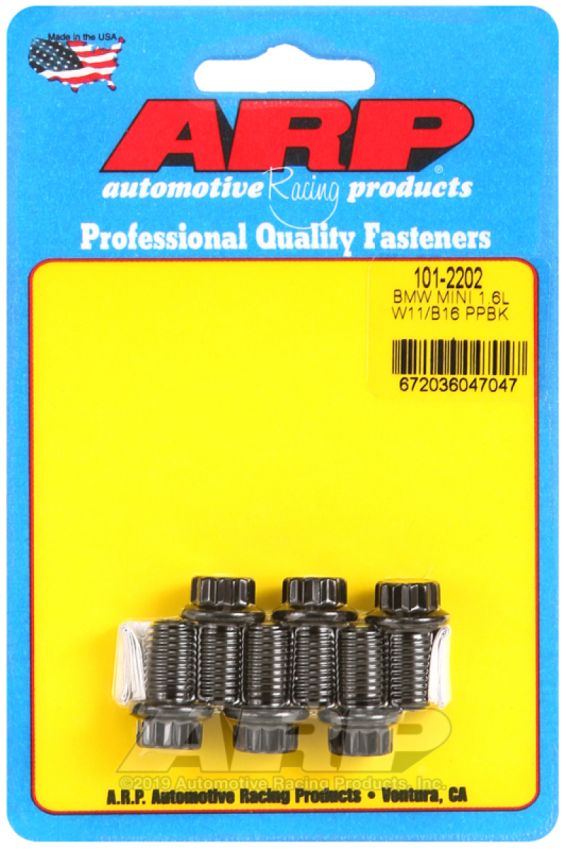 ARP 101-2202 Mini 1.6L W11/B16 Pressure Plate Bolt Kit