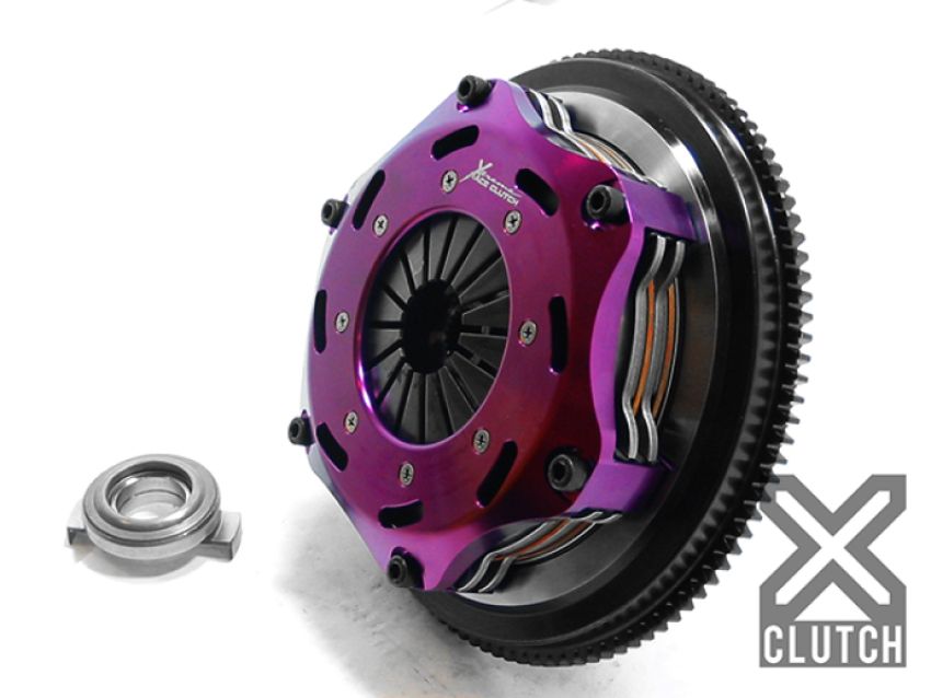 XCLUTCH XKTY18523-2E 85-87 Toyota Corolla Sport GTS 1.6L 7.25in Twin Solid Ceramic Clutch Kit
