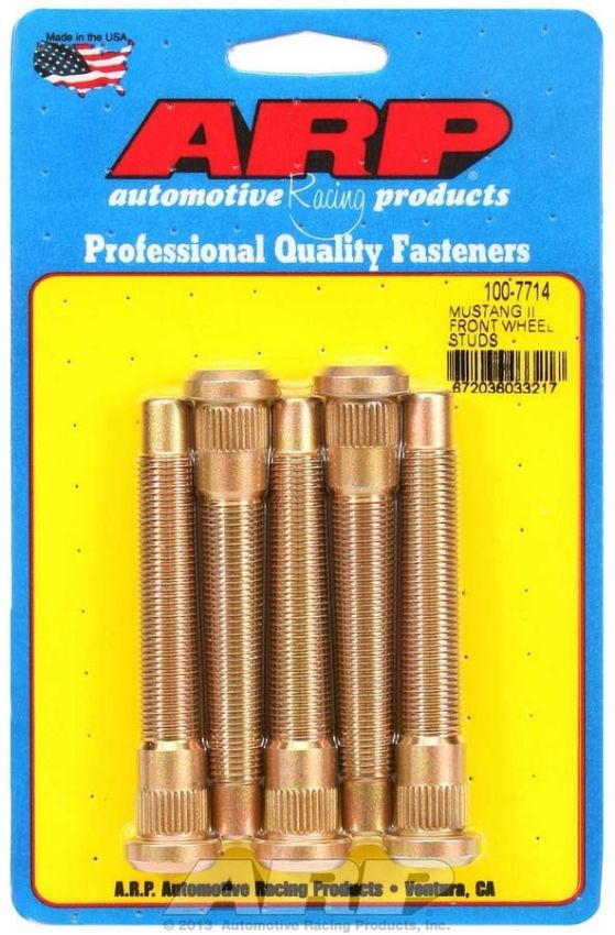 ARP ARP100-7714 Wheel Stud Kit - 1/2-20 3.435/.554 Knurl