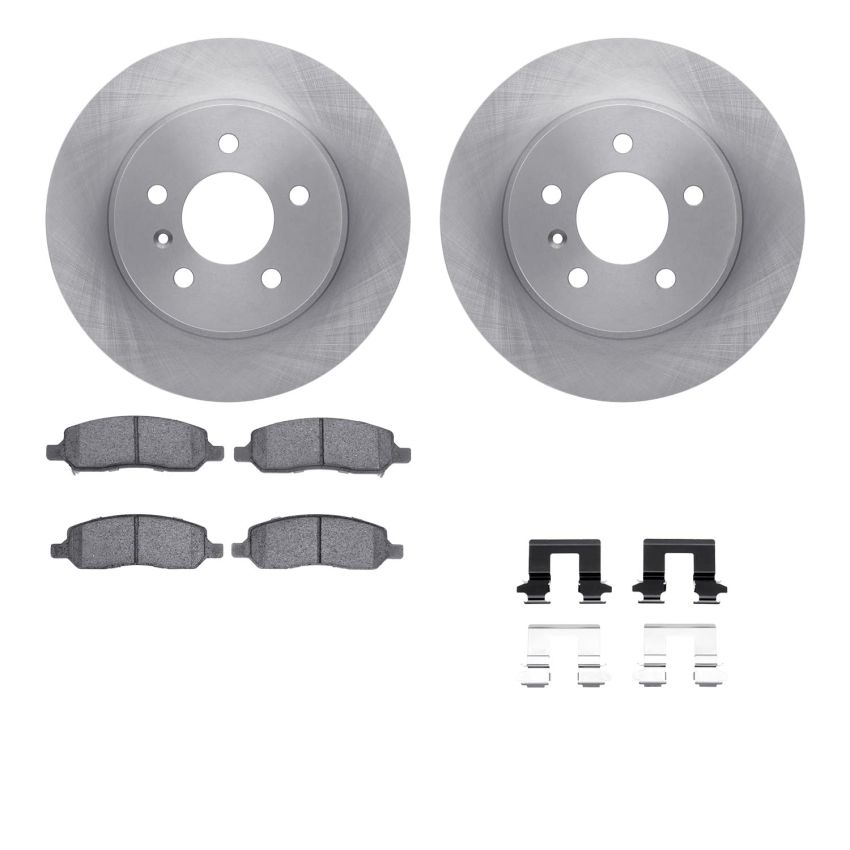 Dynamic Friction 6512-45100 Rotor Kit