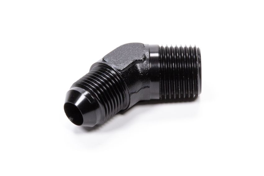 FRAGOLA FRG482388-BL 45 Deg Adapter Fitting #8 x 1/2 MPT Black