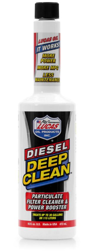 LUCAS OIL LUC10872 Diesel Deep Clean Fuel Additive 16oz.