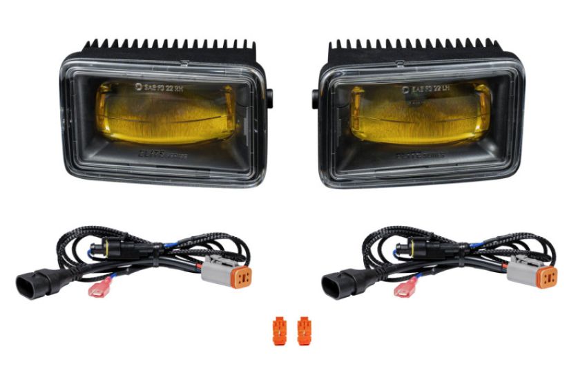 Diode Dynamics DD5174P Elite Foglamp Type F2 - Yellow (Pair)