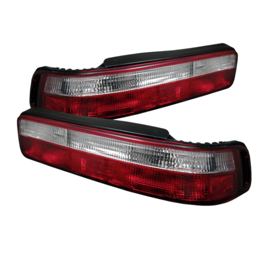 SPYDER 5000187 Euro Style Tail Lights - Red Clear