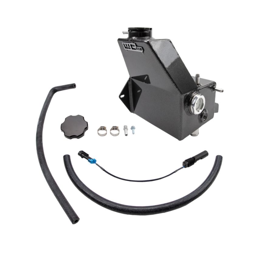 Wehrli WCF100628-FB 13-18 Cummins 6.7L OEM Location Coolant Tank - Flat Black