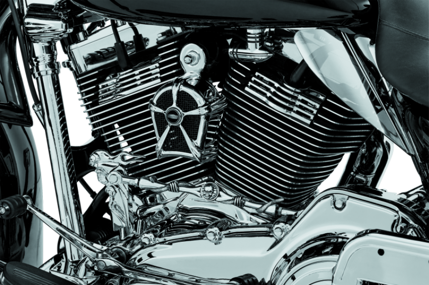 Kuryakyn 7260 Slotted Head Bolt Covers Chrome