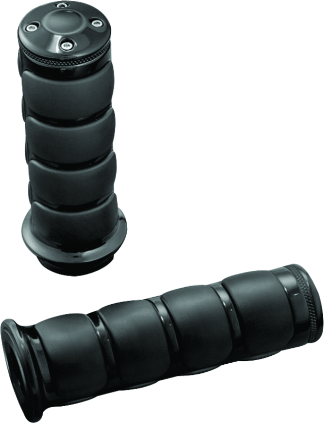 Kuryakyn 6345 ISO Grips Metric Cruisers Black