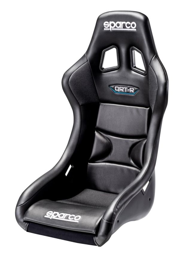 SPARCO SCO008012RNRSKY Seat QRT-R Black Vinyl