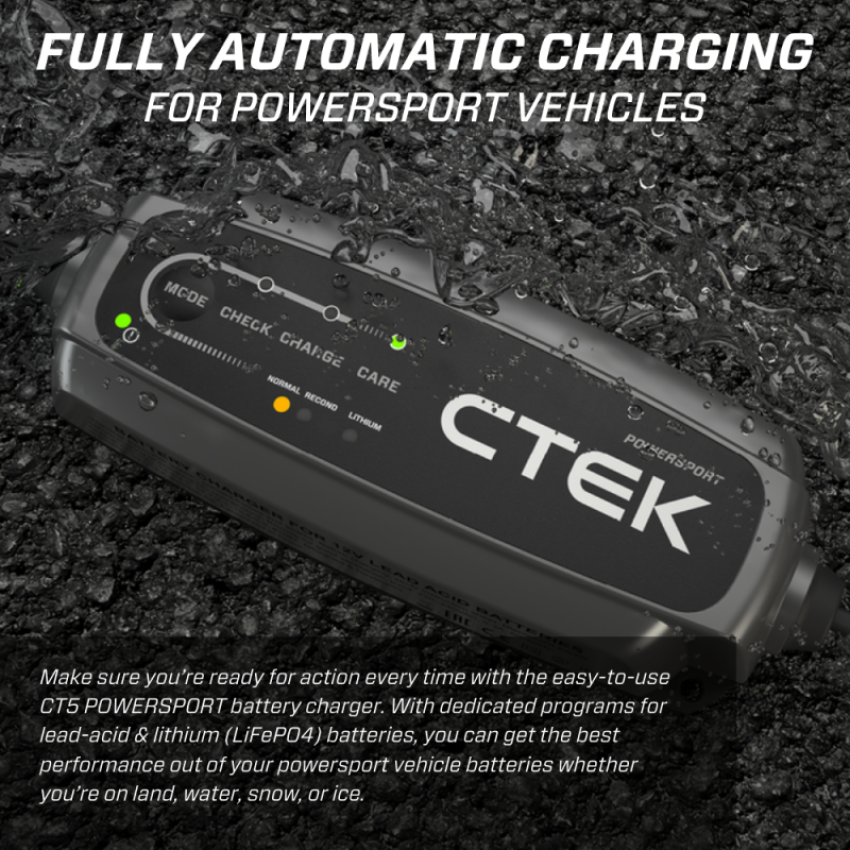 CTEK Power Inc 40-339 CTEK CT5 Powersport