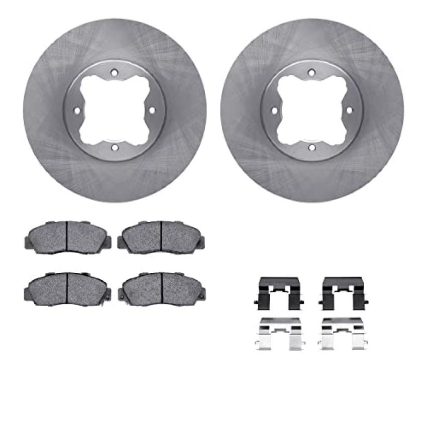 Dynamic Friction 6612-58007 Rotor Kit