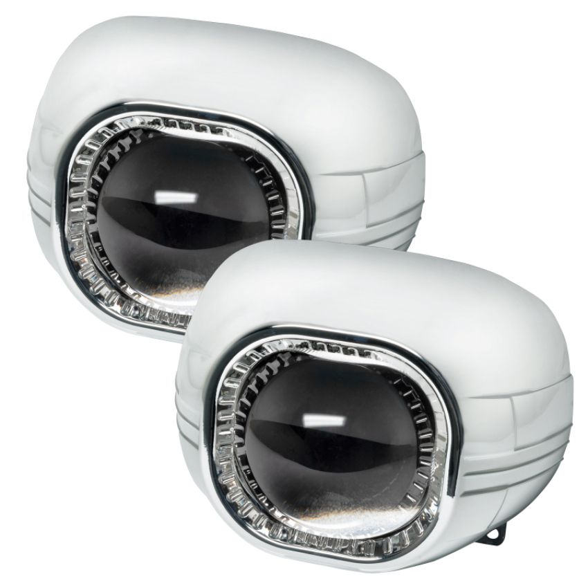 Oracle Lighting 8519-504 Square D2S Projectors, Pair