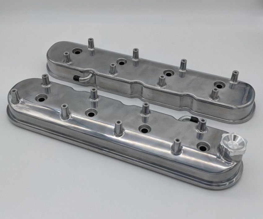 Granatelli Motor Sports 640361 Cast Valve Covers For Ls