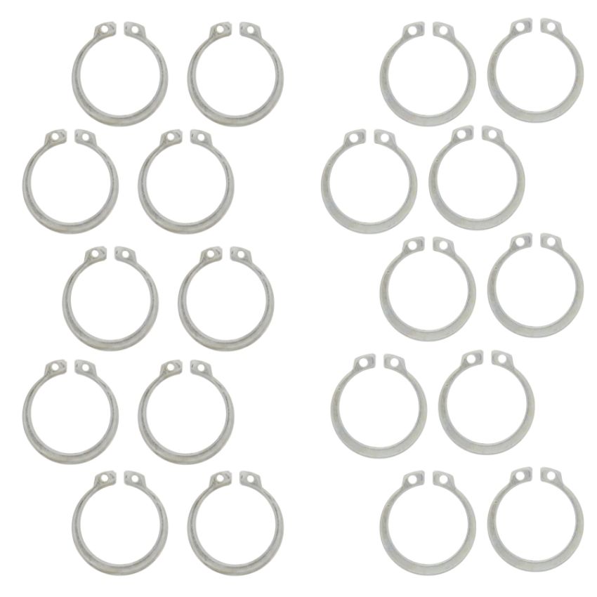 All Balls Racing 25-6017 94-99 KTM EGS 250 Sprocket Retainer Kit 10 pk Washers or Snap-Rings