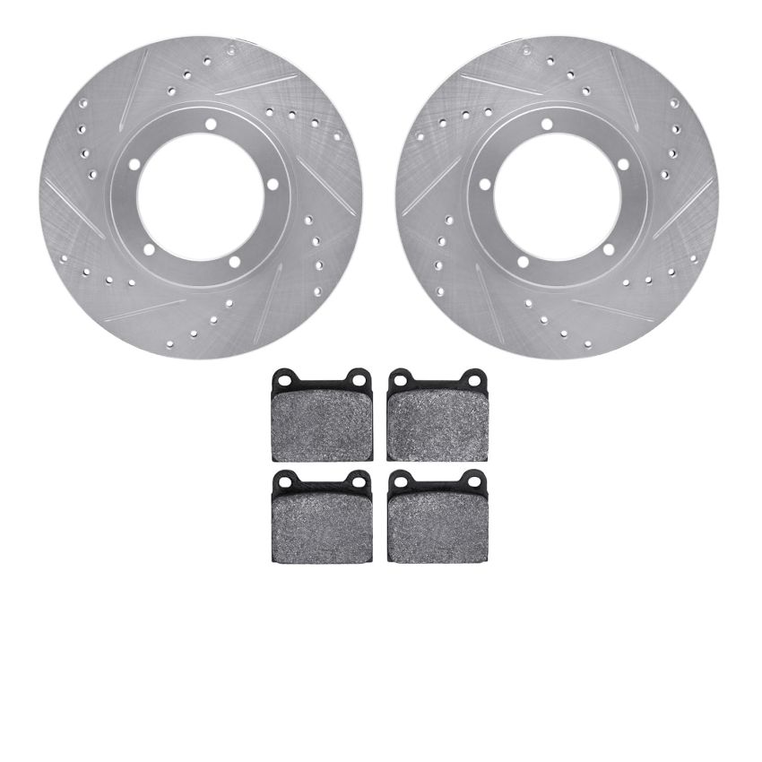 Dynamic Friction 7502-02002 Rotor Kit