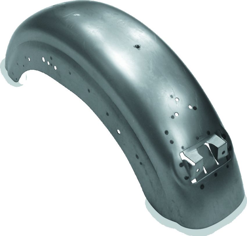 Bikers Choice 488762 82-93 XL Raw Rear Fender Replaces H-D 59674-81A
