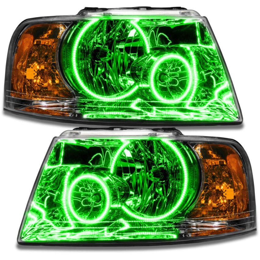 Oracle Lighting 7153-504 SMD Pre-Assembled Headlights, Chrome Bezel, ColorSHIFT(tm) - Simple