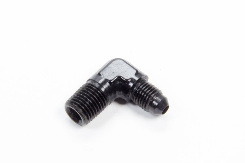 AEROQUIP AERFCM5032 90 Deg Alum #4 Flare 1/4 in Black