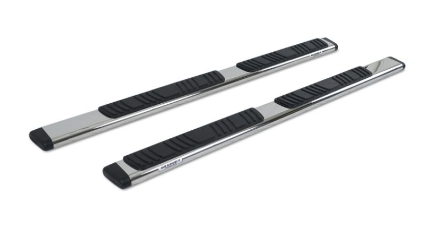 Go Rhino 650080PS 5in OE Xtreme Low Profile SideSteps - SS - 80in