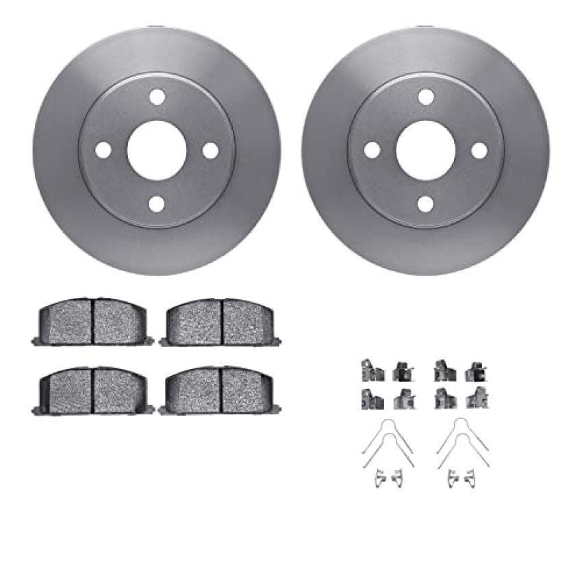Dynamic Friction 6512-76163 Rotor Kit