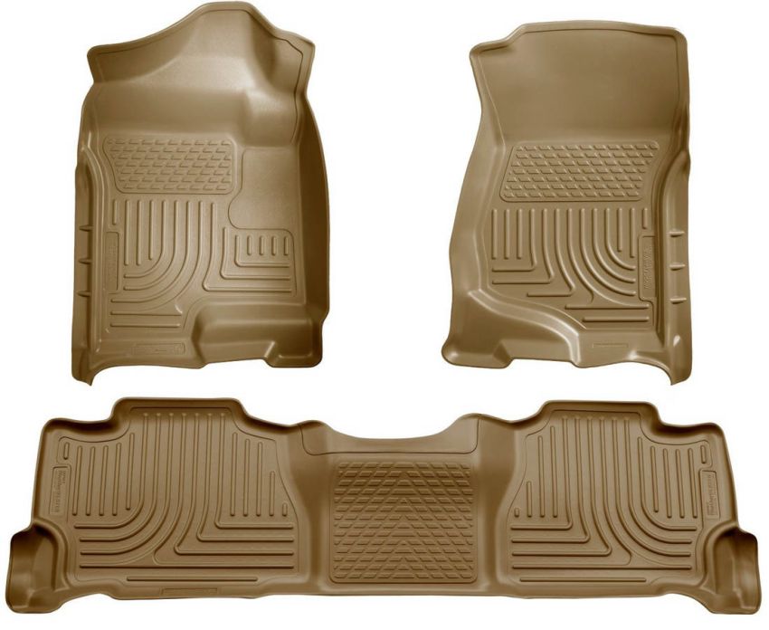 HUSKY LINERS HSK98263 07-14 Suburban Floor Liners Tan