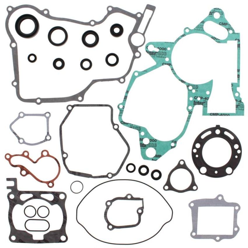 Vertex Pistons 811244 Vertex Gaskets 05-07 Honda CR125R Complete Gasket Kit w/ Oil Seals