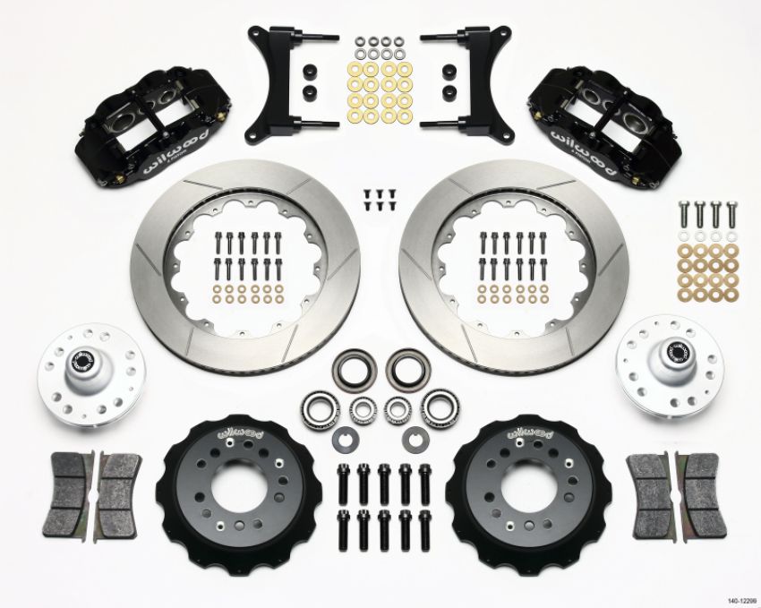 Wilwood 140-12299 Narrow Superlite 6R Front Hub Kit 14.00in 79-87 GM G Body