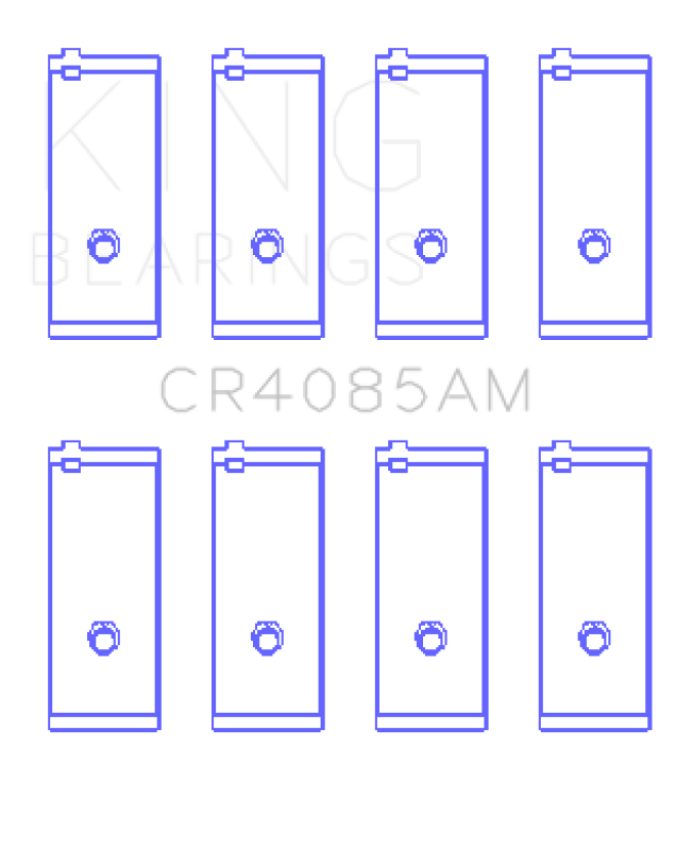 King Toyota 2T / 3T / 3T-G / 4T-G (Size Standard) Connecting Rod Bearing Set